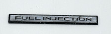 1987 1988 Chevy Pickup Truck Tailgate Emblem Fuel Injection Script