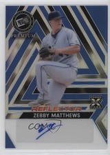 2024 Leaf Press Pass Premium 17/25 Zebby Matthews #BA-ZM1 Auto 2y0