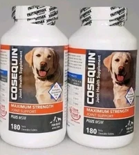 Lot Of 2 Cosequin Plus MSM Joint Health Supplement 180x2  Tablets Exp 2027