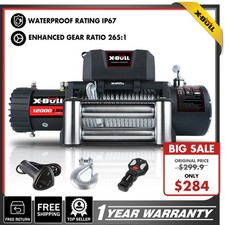 X-bull Electric Winch 12000lbs 12v Remote Control For Truck Trailer X-bull Electric Winch 12000lbs 12v Remote Control For Truck Trailer