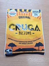 Cruga Original Biltong - 12 x 25g Packets
