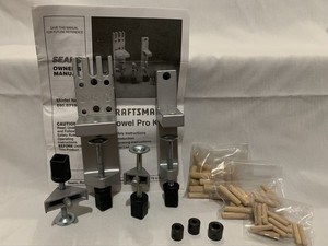 Sears Craftsman Dowel Pro Kit Model No. 695.97199 Manual Included