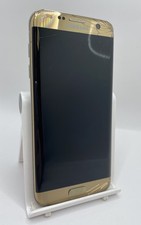 Samsung Galaxy S7 Edge Gold 32GB 5.5" 12MP 4G Android Smartphone Faulty #F1