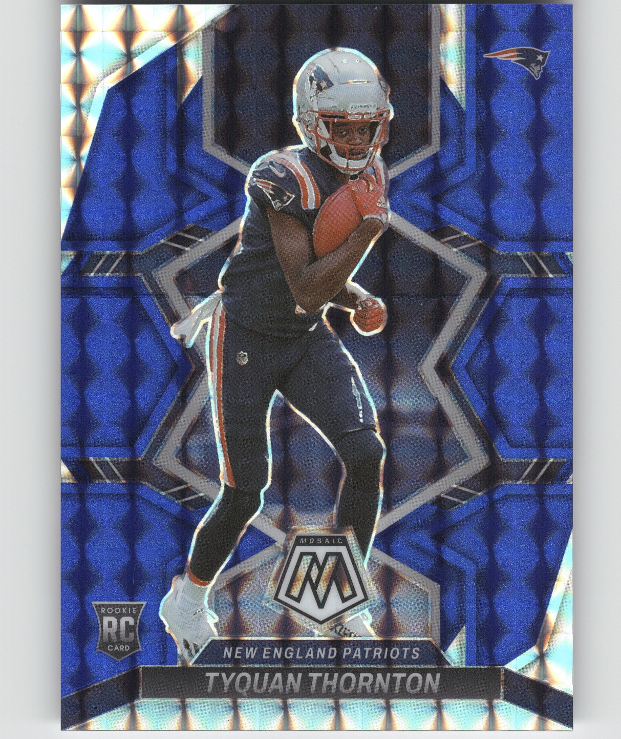 2022 Mosaic Tyquan Thornton #336 Blue Mosaic RC 87/99