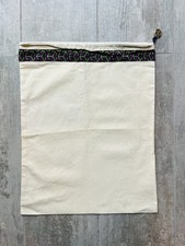 Tory Burch Drawstring Cover Dust Bag W/ Logo Charm New Shoes Handbags Travel