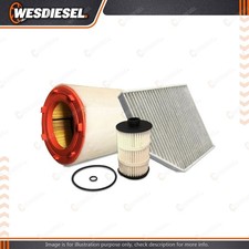 Wesfil Oil Air Cabin Filter Service Kit fits Audi RS6 4G RS7 4G S8 D4 4.0L