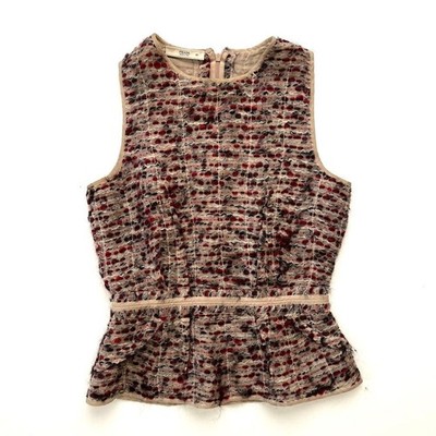 PRADA Dress Set Up 2000s Archive Wool Silk Nylon Size 40/38