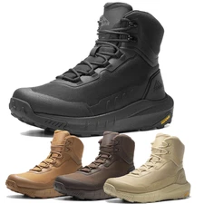 Men's Tactical Military Hiking Boots Lightweight Motorcycle Combat Boots
