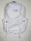 THE NORTH FACE Women's Jester Everyday Laptop Backpack White Gold School Travel