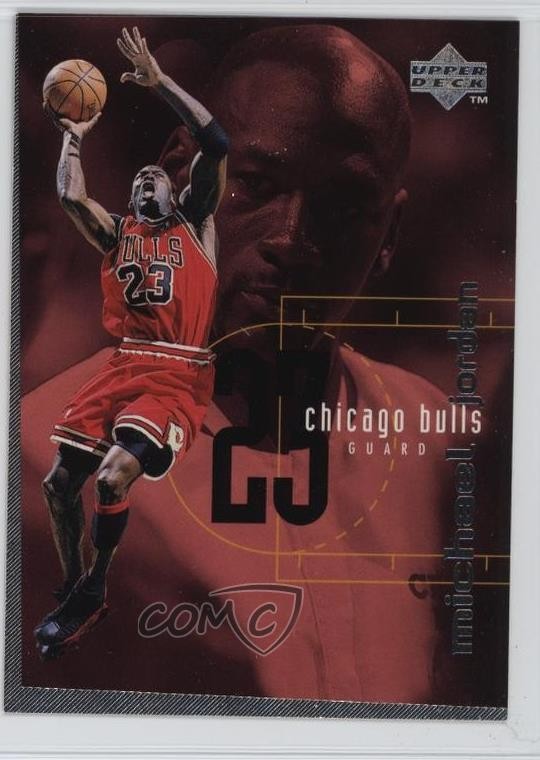 1998-99 Upper Deck Checklist Michael Jordan #174 HOF