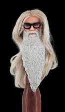 Kumik Albus Dumbledore Head Sculpt #0046 – 1/6 Scale – Open Box