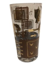 Vintage Set Of 6 Cottagecore Ranch Tumblers G...