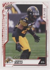 2020 Upper Deck CFL Red 14/165 Jumal Rolle #45 y0i