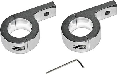 Custom Dynamics PB-125-C Mounting Brackets - Chrome