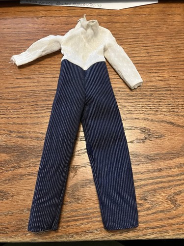 Day To Night Ken Doll One-piece Suit No Jacket #9019 Vintage 80s Barbie Clothes