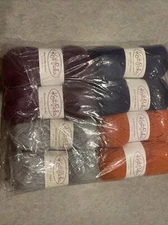 8 Skeins Knit Picks Wool of the Andes Sport Weight Yarn Various Colors