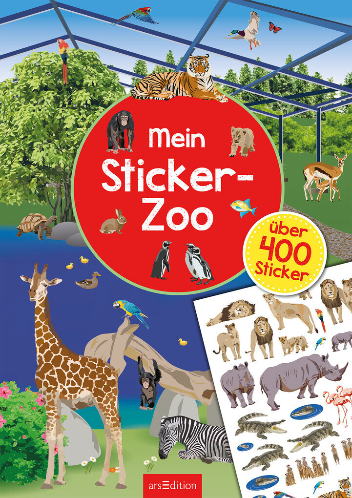 Thumbnail - Mein Sticker-zoo | Deutsch
