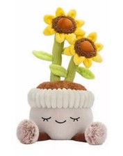 Adorable New Greenhouse by Russ 12  Potted Plant Garden Sunflower Plush Choose 1