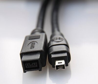 Firewire High Speed Premium DV to Firewire Cable 800 1394B 800-400 IEEE 9 Pin...