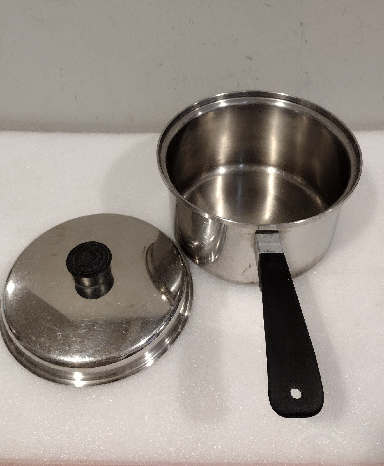 Lot Of 14 Stainless Steel Cooking Pans Lustre Craft, Vita, Emdeko