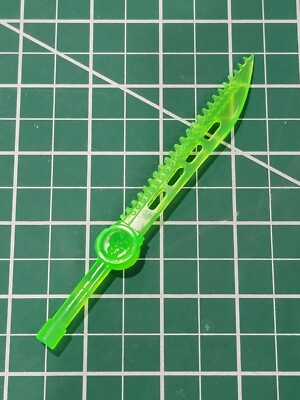 Custom Resin Green construct Sword v.3 for 6in. figure 1:12 green lantern