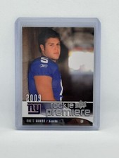 2009 Upper Deck Rookie Premiere Box Set #27 Rhett Bomar RC Rookie Card NY Giants