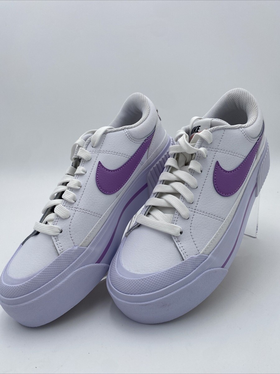Nike Court Legacy Lift (Womens Size 6) Shoes DM7590 103 White Rush