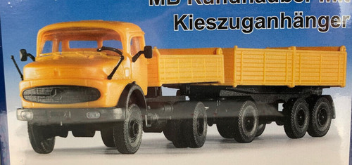 Camión Mercedes Benz HO KIBRI 14029 THW con kit de remolque HO2010 | Zustand: New