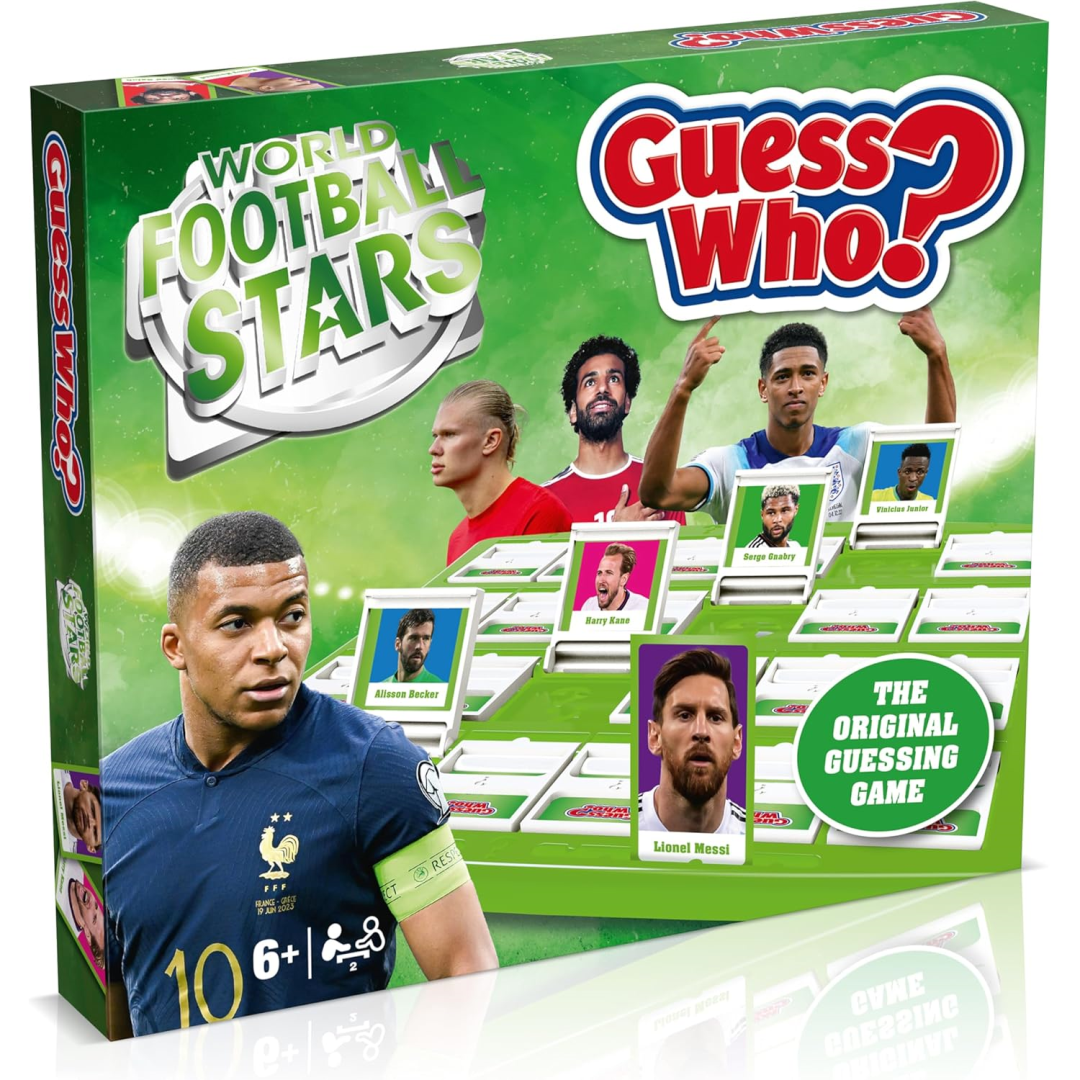 Guess Who Game World Football Stars (Green) UK