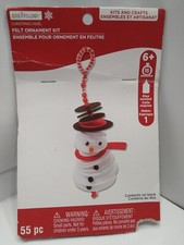 Creatology Felt Snowman Ornament Kit, 55 pc