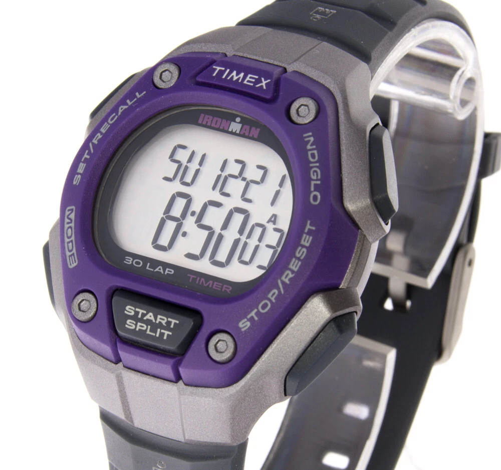 Timex Damenuhr Ironman TW5K89500 Sportuhr Timer Alarm Lap Speicher