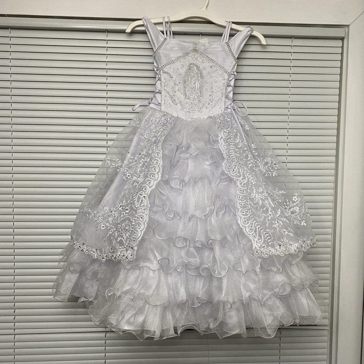 Virgin mary baptism clearance dress