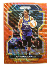 2022 Panini Prizm Basketball WNBA Jordin Canada Ruby Wave Prizm Card #107 Sparks