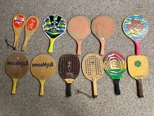 12 Paddle Lot - Franklin Sipa SipaTru-Play Jokari Marcraft Sport Design