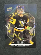 22-23 UD Allure Hockey Black Rainbow 52 Tristan Jarry