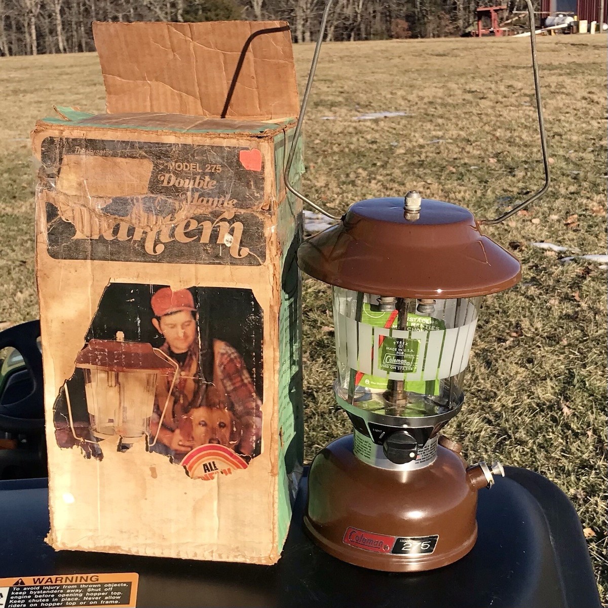 Vintage 1978 Unfired Coleman Model 275 Lantern USA for sale online