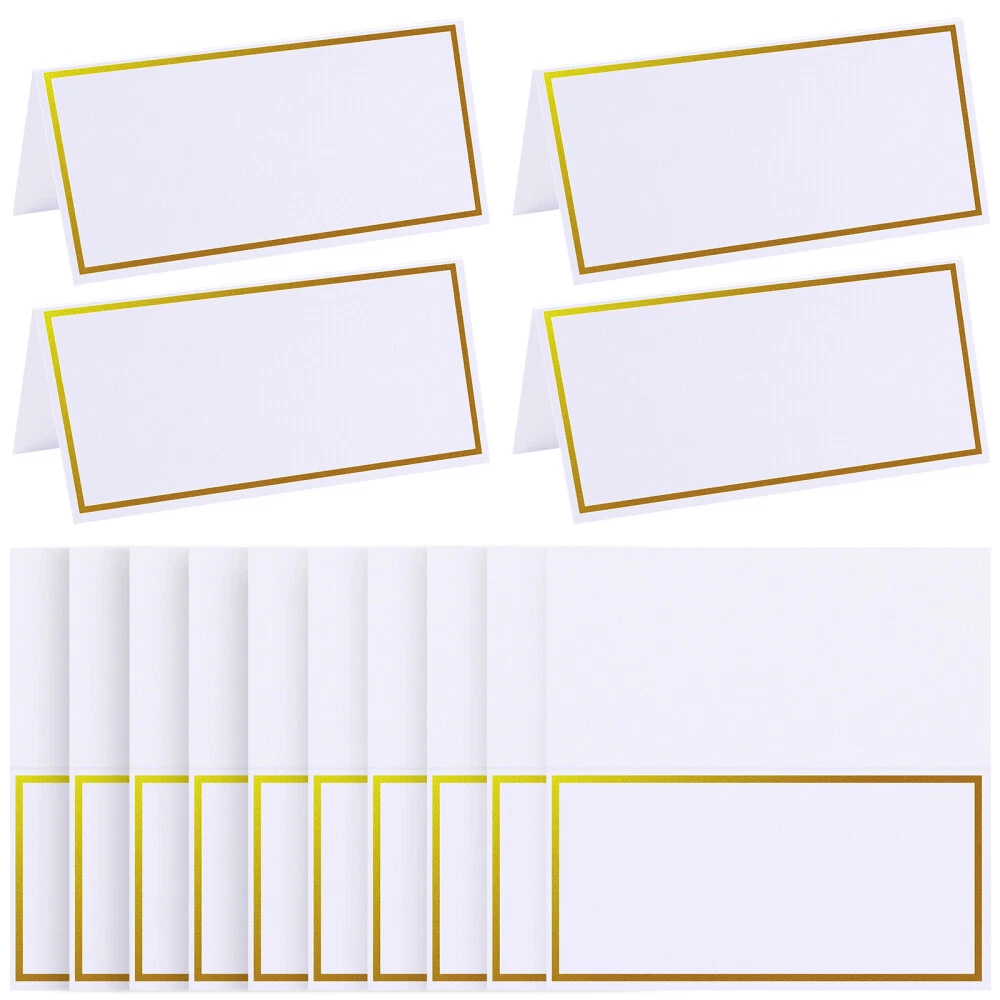 Blank Business Cards In Plain White