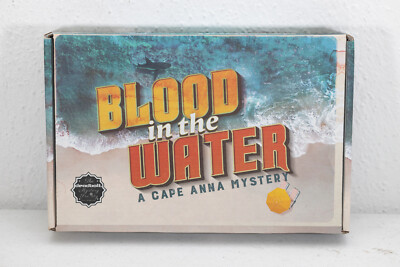 BLOOD IN THE WATER deadbolt mystery society 2024 PUZZLE BOX game dms CAPE ANNA