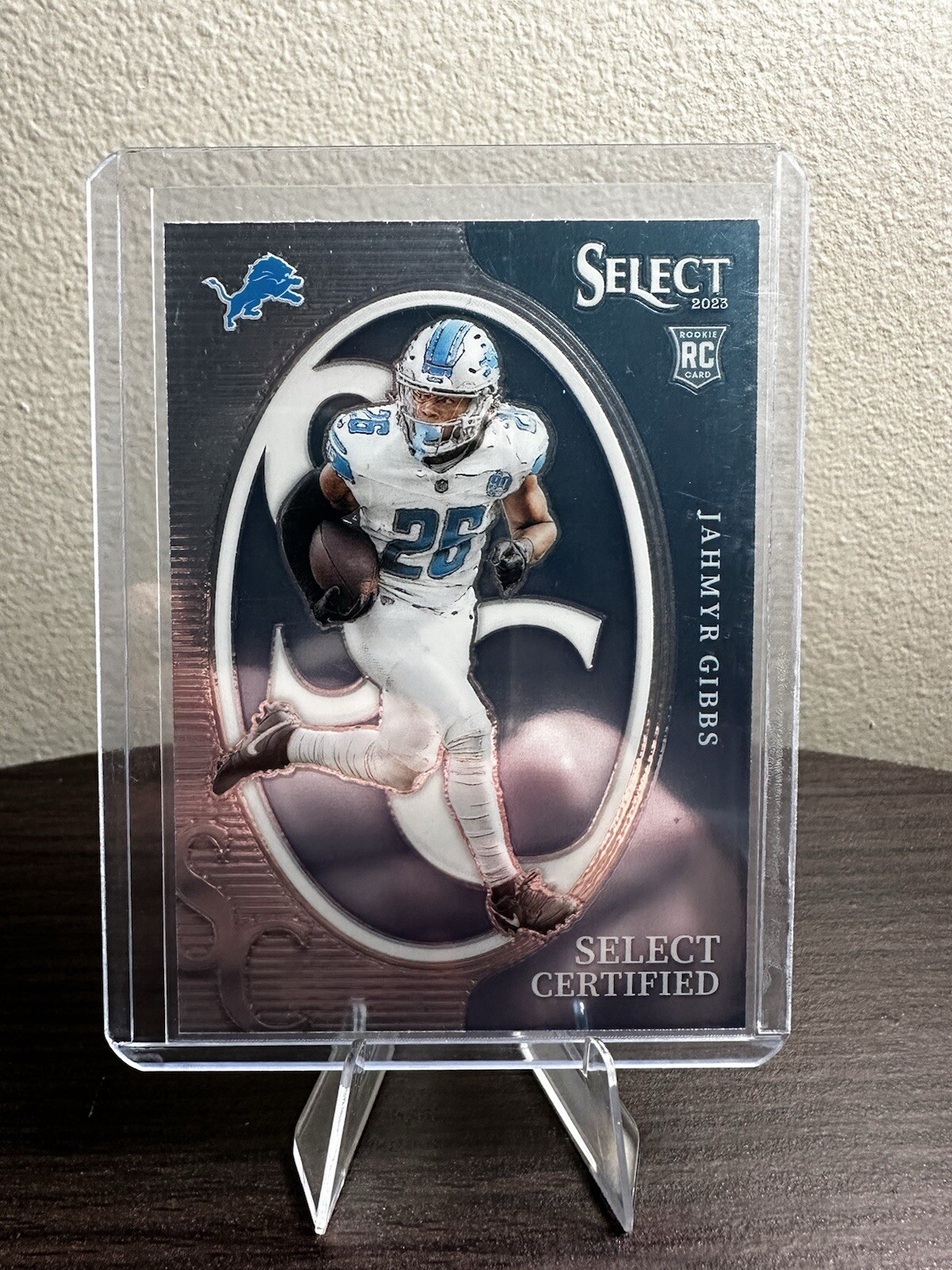 2023 Panini Select - Select Certified Rookies #CRO-JGI Jahmyr Gibbs (RC)