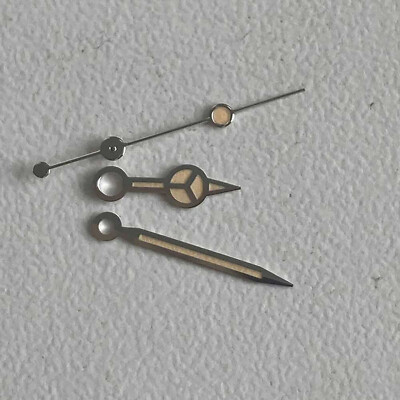 Watch Hands Green Luminous Three Pointers Watch Needle for NH35/36 8215 Movement