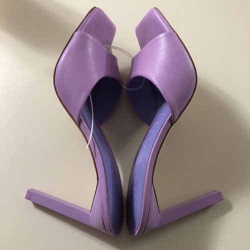 Antonio Melani Ritaa Lavender Purple Open Toe Square Toe Heels - NWOB / Size 8 - Picture 3 of 9