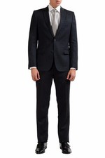 Versace Collection Wool Gray Two Button Men's Suit Sz 36 38 40 42 44 46