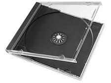 Forty One - 41 - Étuis à bijoux CD DVD transparents simples - 1 disque par étui