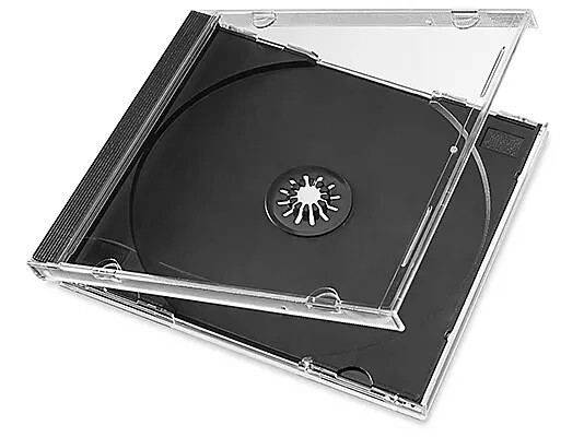Forty One - 41  - Single Clear CD DVD Jewel Cases -  1 Disc Per Case
