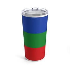 Bandera de Villavicencio Meta Colombia - Vaso 20oz
