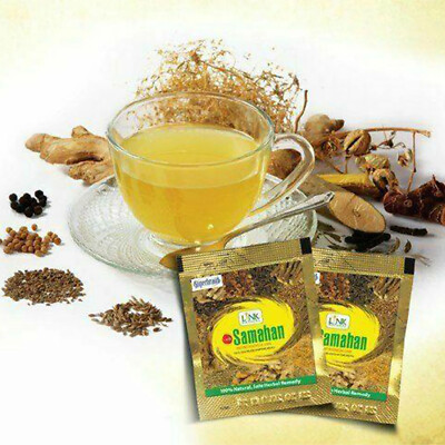 Link Samahan 100% Natural Organic Ayurvedic Herbal Ceylon Tea Pain Relief Remedy