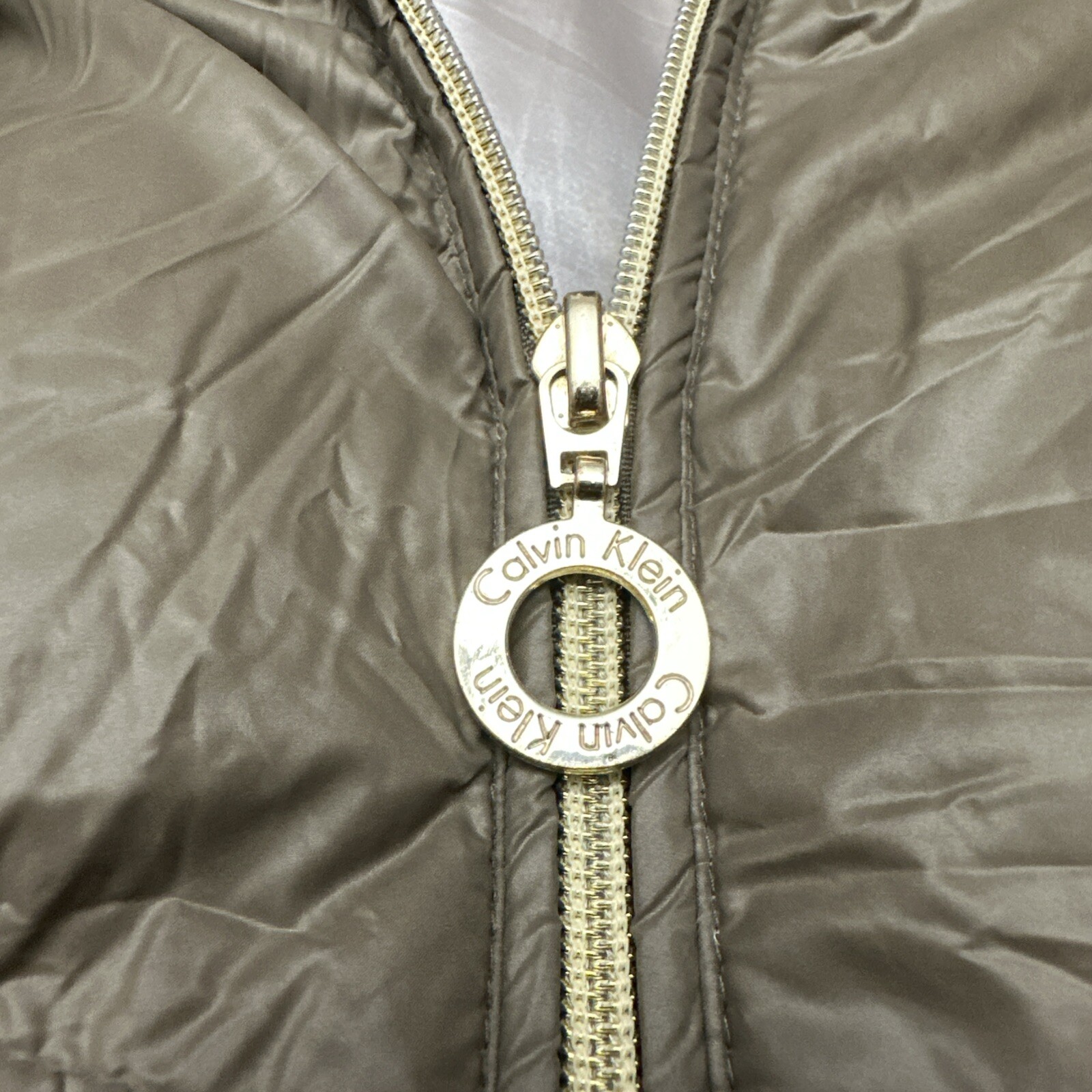 Packable Lightweight Duck Down Jacket Calvin Klei… - image 3