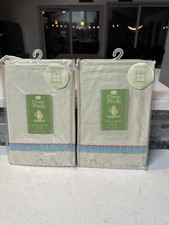 LOT 2 Disney Classic Pooh Baby Crib A BEAR AND HIS THINGS VALANCE TAP TOP NEW