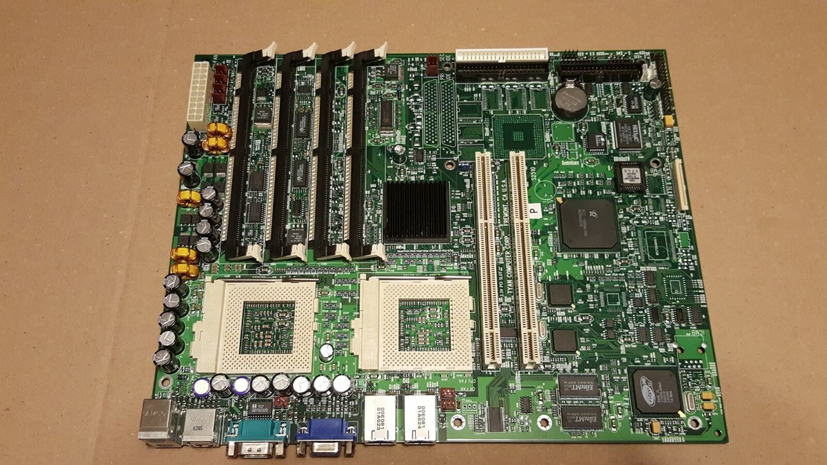 Tyan S2510 Dual Socket CPU Motherboard Intel Pentium 3 | eBay
