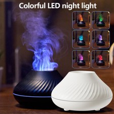 2 in 1 Volcano Fire Flame Diffuser Humidifier...